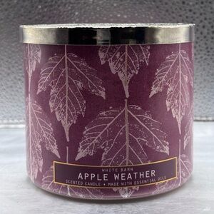 Bath & Body Works Apple Weather 3 Wick Candle